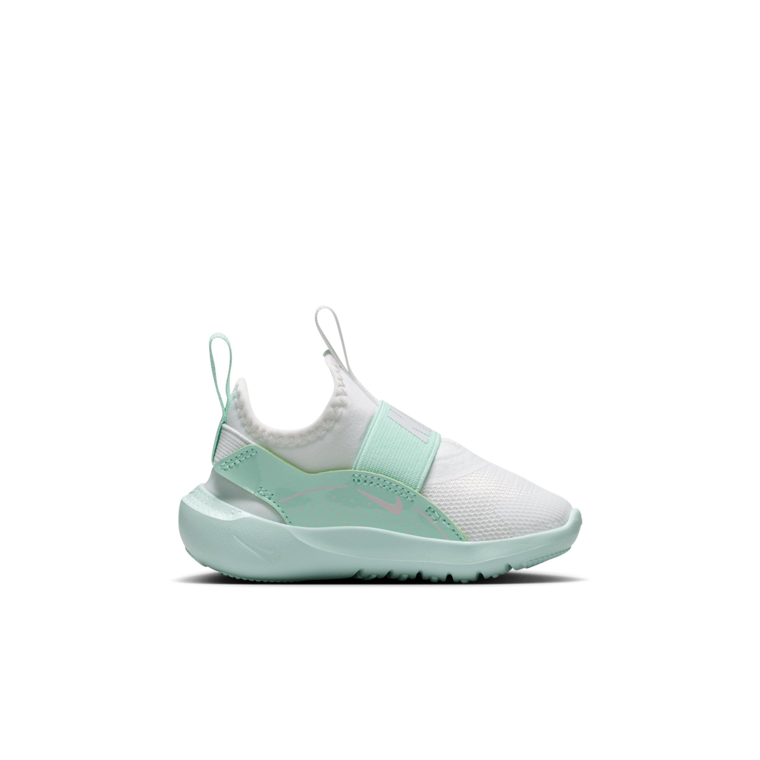Nike Flex Runner 4 "Summit White/Arctic Green/Barely Green/Photon Dust" Infant Boys' Running Shoe - WHITE/GREEN/GREEN/DUST